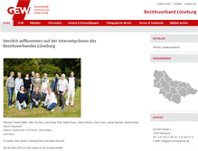 Tablet Screenshot of gew-bvlueneburg.de